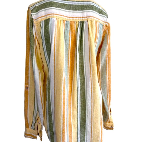 Croft & Barrow Tunic Long Sleeves High Low Blouse Size Small - Picture 7 of 8